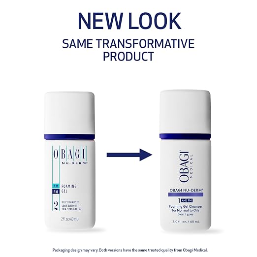 Gel espumoso Obagi NuDerm tamaño de viaje