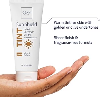 Obagi 防晒隔离霜 SPF 50 暖色调广谱防晒乳