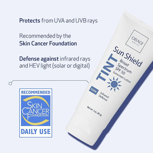 Obagi Sun Shield Cool Tint 宽谱防晒霜 SPF 50