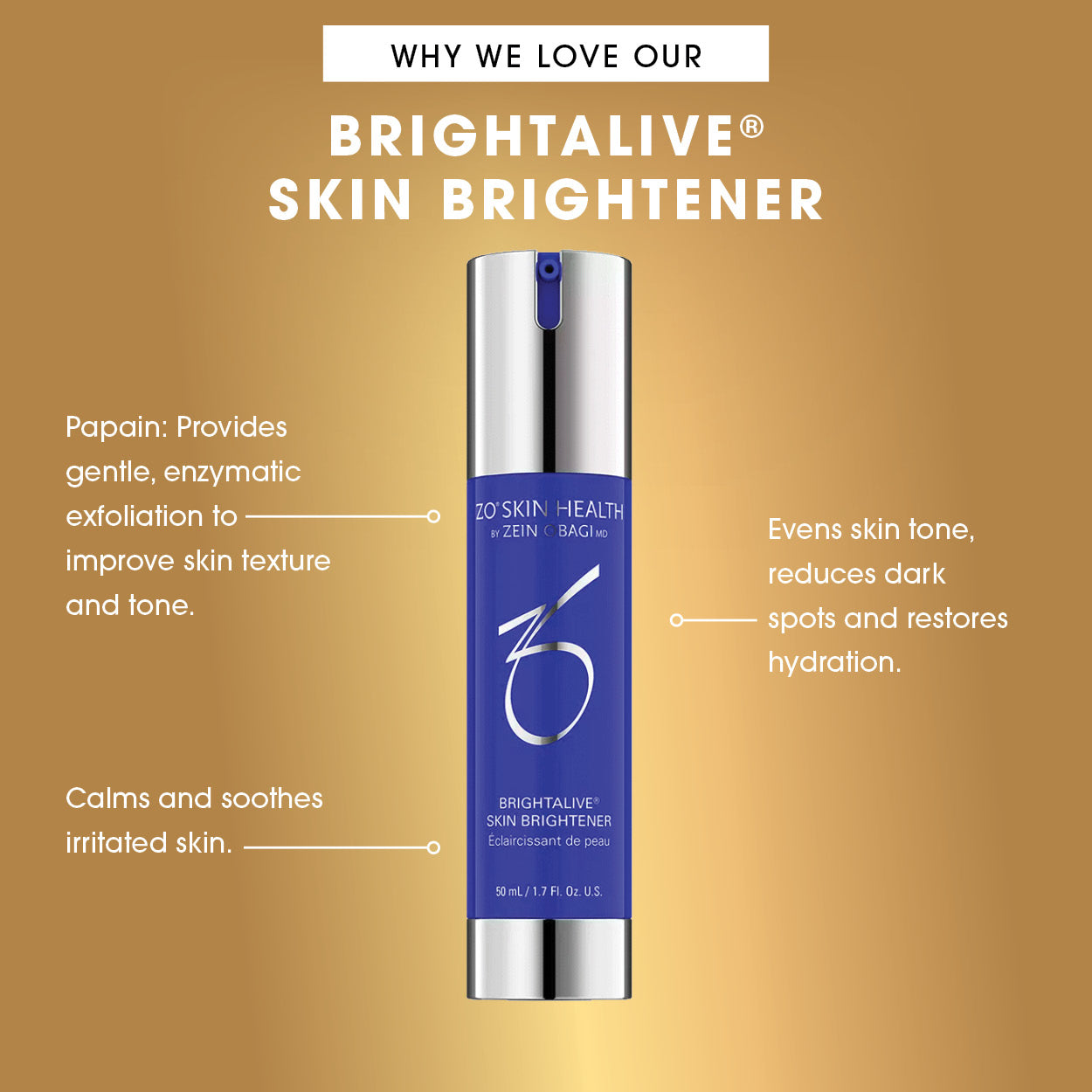 ZO Skin Health Brightalive Skin Brightener