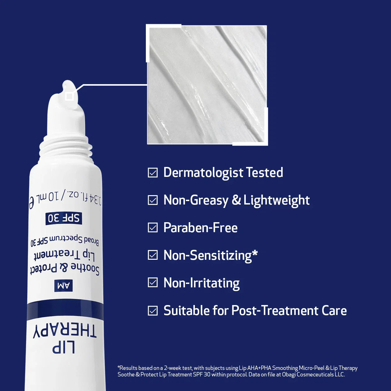Obagi SOOTHE & PROTECT LIP TREATMENT BROAD SPECTRUM SPF 30