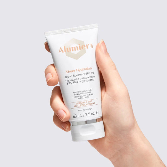 Alumier MD 清透补水防晒霜 SPF 40 多功能润色款