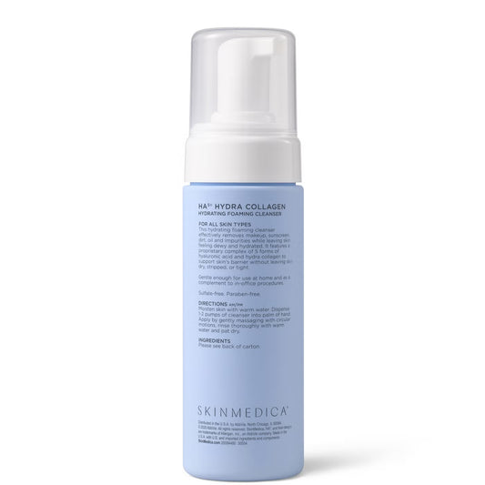 SkinMedica: Limpiador Espumoso Hidratante HA⁵® Hydra Collagen con Colágeno Vegano