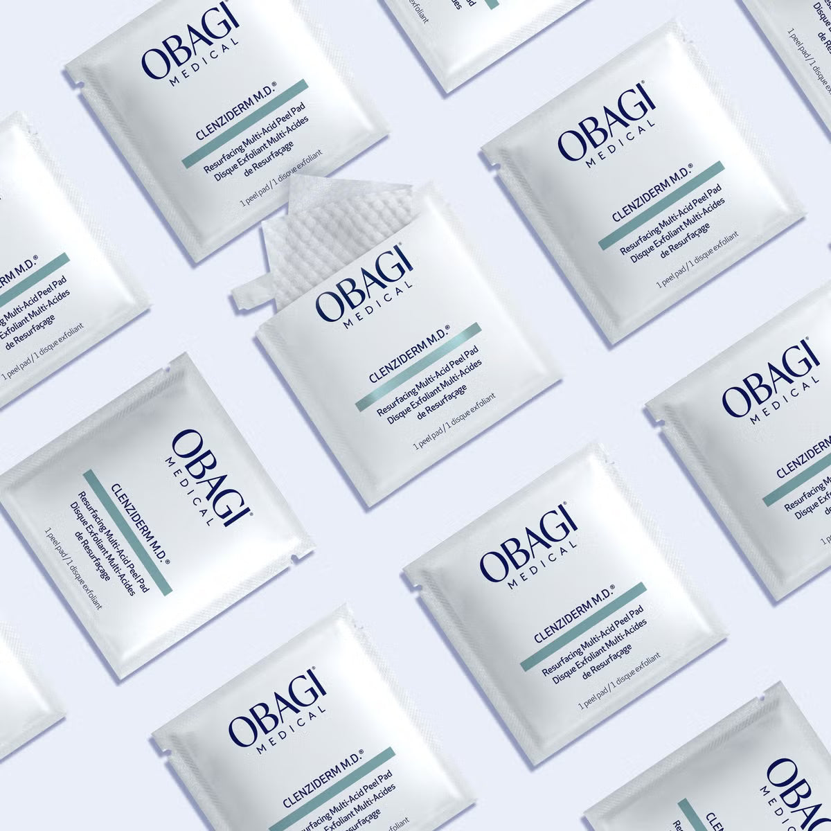 Obagi Clenziderm Resurfacing Multi-Acid Peel Pads 30ct